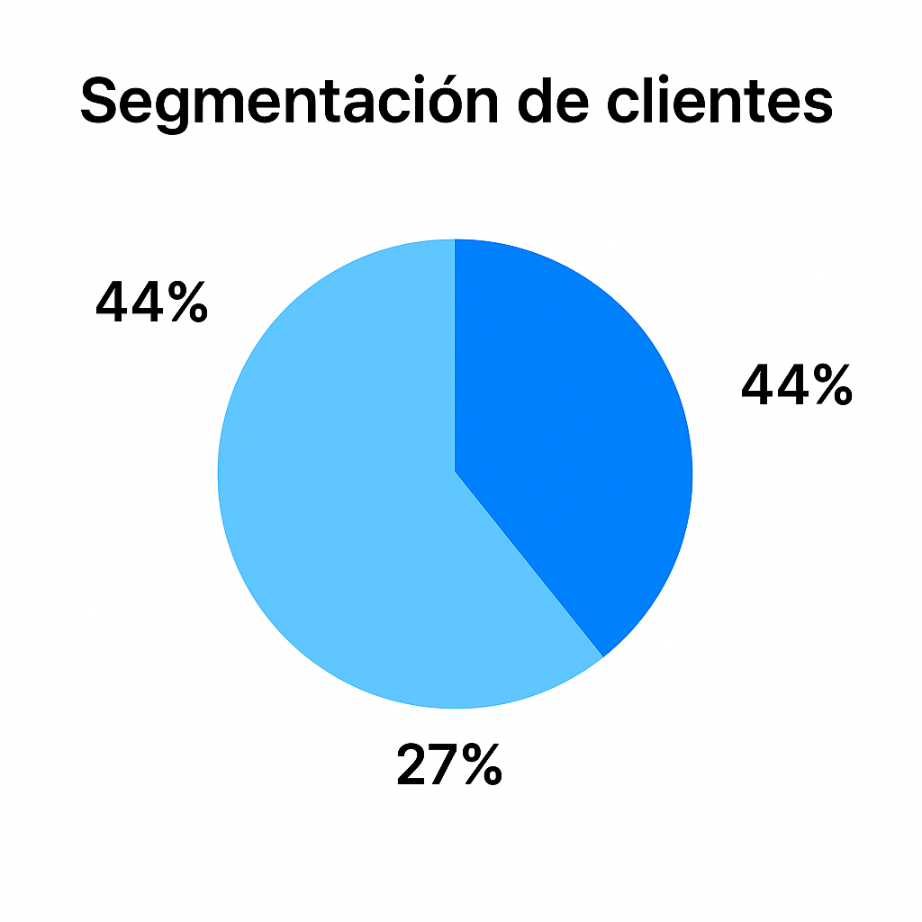 Segmentación de clientes y recomendaciones del informe Netuniq